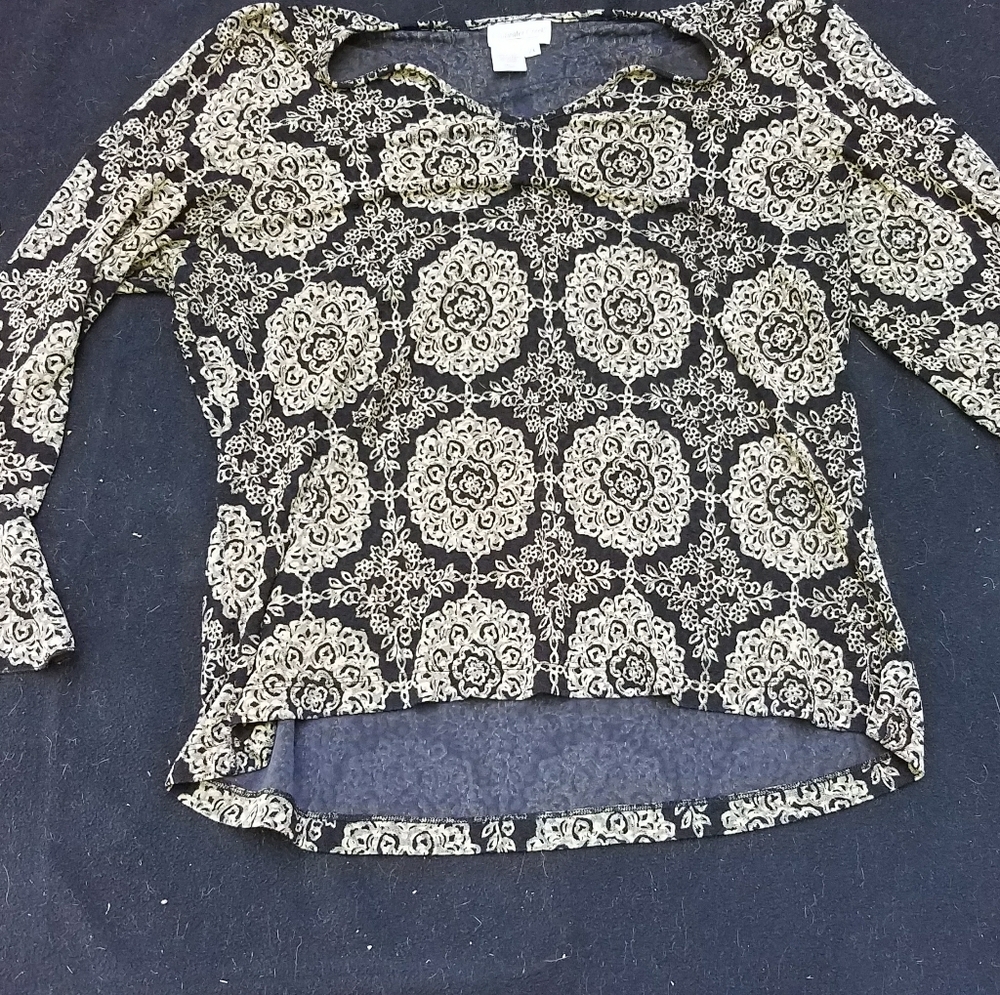 Coldwater creek long sleeve blouse